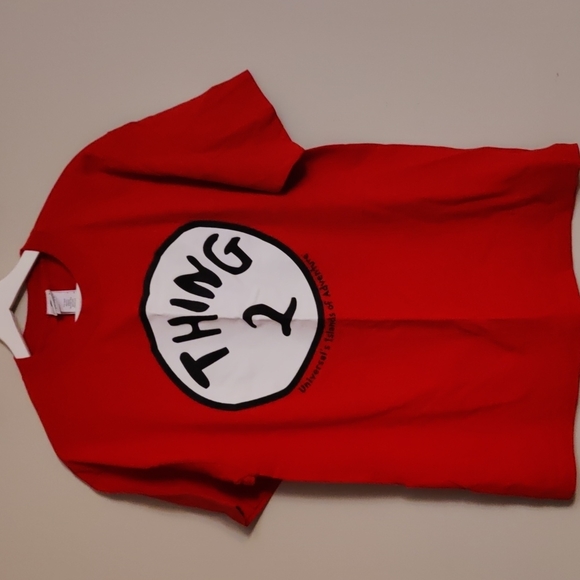 Universal Other - Universal Dr. Seuss "Thing 2" tshirt L